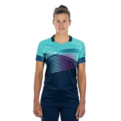Fahrradtrikots kurzarm Cube Teamline Kurzarm Rundhalstrikot (Bild 1)