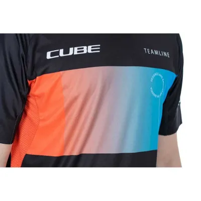 Fahrradtrikots kurzarm Cube Teamline MTB Kurzarm Enduro (Bild 4)