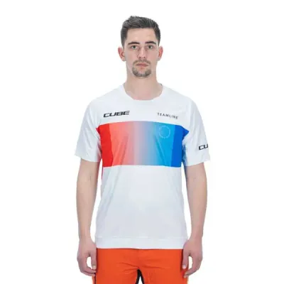 Fahrradtrikots kurzarm Cube Teamline MTB Kurzarm Enduro (Bild 6)