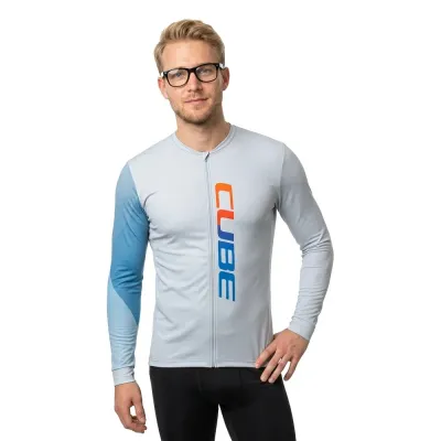 Fahrradtrikots langarm Cube Teamline UV (Bild 3)