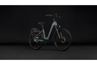 E-Bike Tourenrad Cube Touring Hybrid Deluxe SLX 2026 | 800 Wh | 28 Zoll | Tiefeinsteiger | 46 CM | greengranit´n´green (Bild 22)