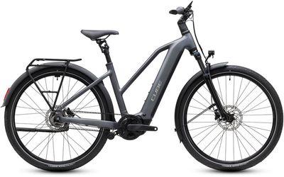 E-Bike Tourenrad Cube Touring Hybrid Deluxe SLX 2026 | 800 Wh | 28 Zoll | Trapez | 46 CM | slabgrey´n´chrome (Bild 1)
