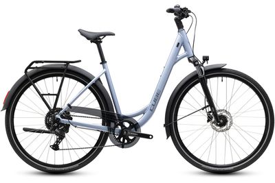 Tourenrad Cube Touring ONE 2026 | 28 Zoll | Tiefeinsteiger | 46 CM | silverblue´n´reflex (Bild 2)