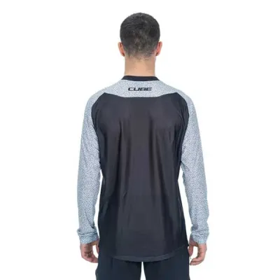 Fahrradtrikots langarm Cube Vertex Langarm Enduro Trikot 2024 (Bild 2)