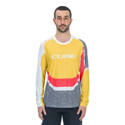 Fahrradtrikots langarm Cube Vertex Langarm Enduro Trikot 2024 (Bild 6)