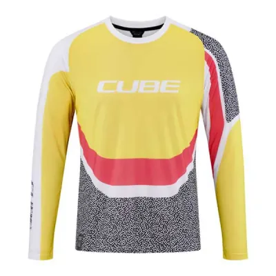 Fahrradtrikots langarm Cube Vertex Langarm Enduro Trikot 2024 (Bild 8)