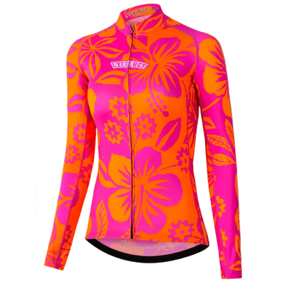 Fahrradtrikots langarm cycology cycling OAHU WOMEN’S SUMMER LONG SLEEVE JERSEY Radtrikot 0 (Bild 1)