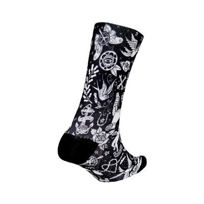 Fahrradsocken cycology cycling VELO TATTOO CYCLING SOCKS Fahrradsocken 0 (Bild 4)