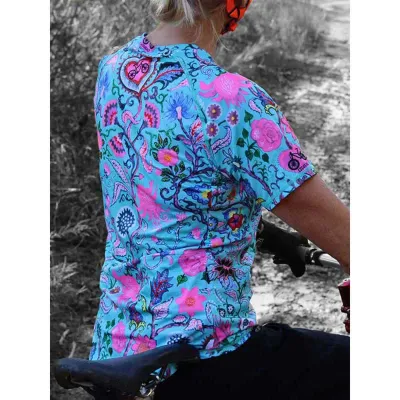 Fahrradtrikots kurzarm Cycology Gear Secret Garden Enduro (Bild 6)