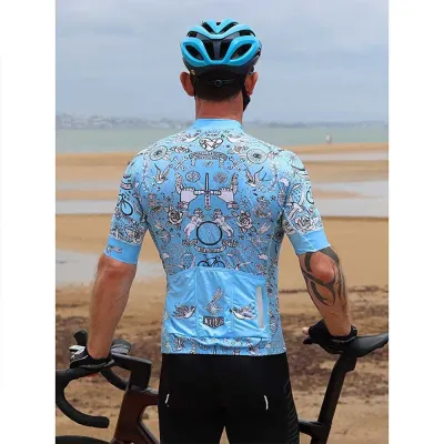Fahrradtrikots kurzarm Cycology Gear VELO TATTOO 0 (Bild 15)