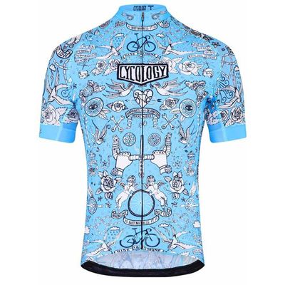 Fahrradtrikots kurzarm Cycology Gear VELO TATTOO 0 (Bild 5)
