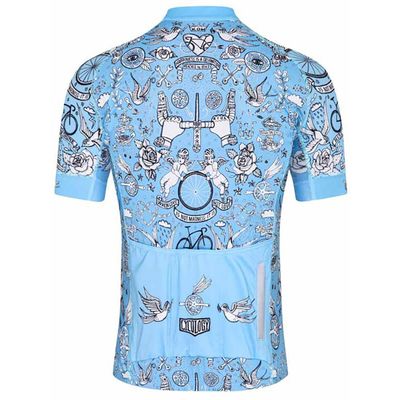 Fahrradtrikots kurzarm Cycology Gear VELO TATTOO 0 (Bild 6)