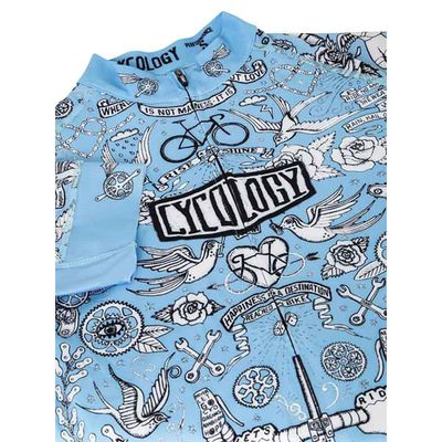 Fahrradtrikots kurzarm Cycology Gear VELO TATTOO 0 (Bild 7)