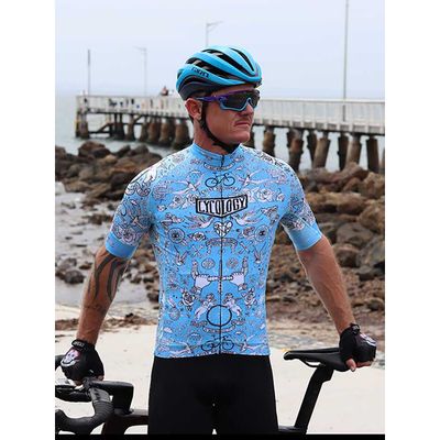Fahrradtrikots kurzarm Cycology Gear VELO TATTOO 0 (Bild 9)