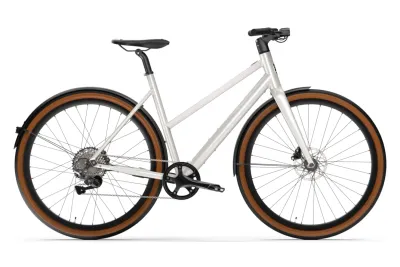 Urban E-Bike Desiknio 11S Urban 2024 | 250 Wh | 28 Zoll | Trapez | Onesize | pearl white (Bild 1)