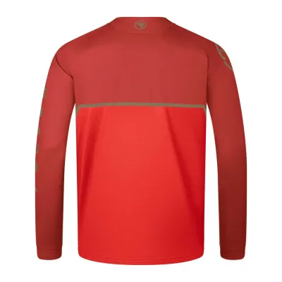 Fahrradtrikots langarm Endura CORE PRINTED L/S TEE MTB Biketrikot 2026 (Bild 17)