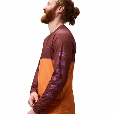 Fahrradtrikots langarm Endura CORE PRINTED L/S TEE MTB Biketrikot 2026 (Bild 28)