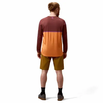 Fahrradtrikots langarm Endura CORE PRINTED L/S TEE MTB Biketrikot 2026 (Bild 31)