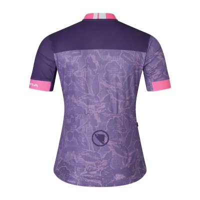 Fahrradtrikots kurzarm Endura FS260 Floral (Bild 2)