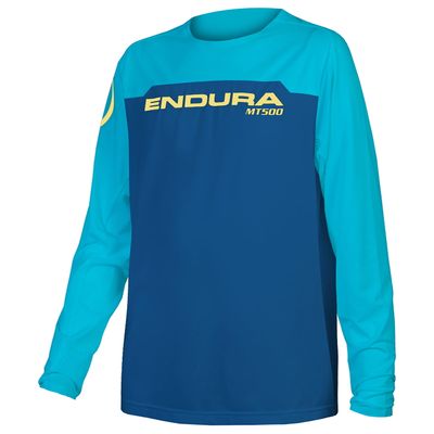 Fahrradtrikots langarm Endura Kinder MT500 Burner Trikot (langarm) 2023 (Bild 1)