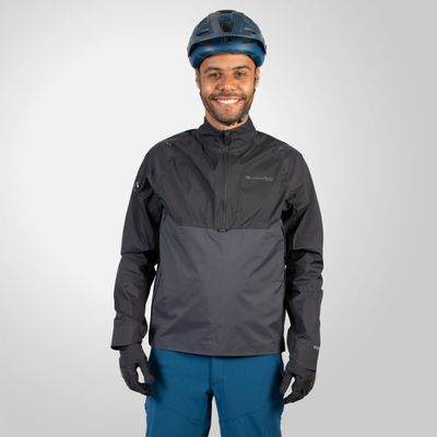 Fahrrad Regenjacken Endura MT500 LITE WASSERDICHTE PULLOVERJACKE MTB-Halfzip 2025 (Bild 3)