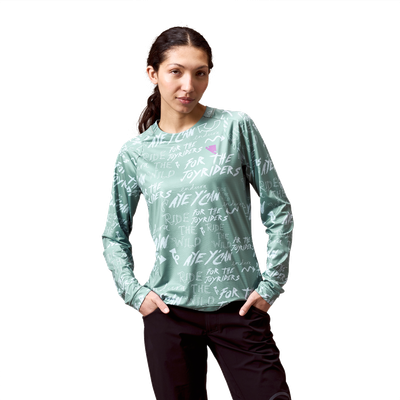 Fahrradtrikots langarm Endura SINGLETRACK L/S PRINT TEE Langarm MTB Biketrikot 2026 (Bild 1)