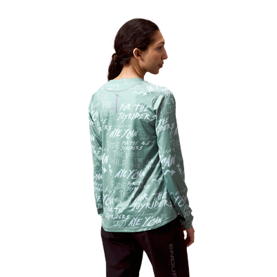 Fahrradtrikots langarm Endura SINGLETRACK L/S PRINT TEE Langarm MTB Biketrikot 2026 (Bild 2)