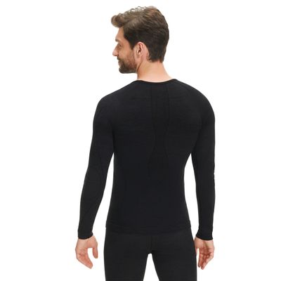 Fahrrad Unterhemd Falke WOOL TECH LONGSLEEVED SHIRT Langarmshirt 2025 (Bild 2)