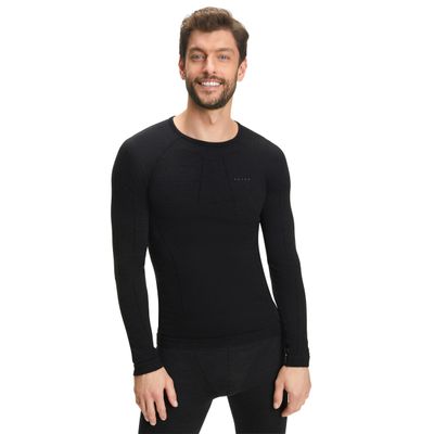 Fahrrad Unterhemd Falke WOOL TECH LONGSLEEVED SHIRT Langarmshirt 2025 (Bild 3)