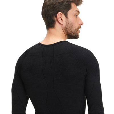 Fahrrad Unterhemd Falke WOOL TECH LONGSLEEVED SHIRT Langarmshirt 2025 (Bild 5)