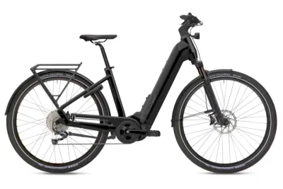 E-Stadtrad FLYER Upstreet 5.10 Comfort 2024 | 630 Wh | 28 Zoll | Tiefeinsteiger | XL | pearl black gloss (Bild 3)