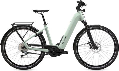 E-Stadtrad FLYER Upstreet 5.10 Comfort 2024 | 630 Wh | 28 Zoll | Tiefeinsteiger | S | Frosty Sage Gloss (Bild 1)