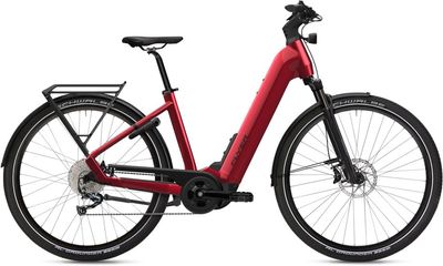 E-Stadtrad FLYER Upstreet 5.10 Comfort 2024 | 630 Wh | 28 Zoll | Tiefeinsteiger | S | Mercury Red Gloss (Bild 2)