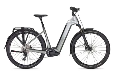 E-Bike Tourenrad Focus AVENTURA² 6.7 2026 | 600 Wh | 29 Zoll | Tiefeinsteiger | 40 cm / S | nepalsilver / steelgrey (Bild 1)