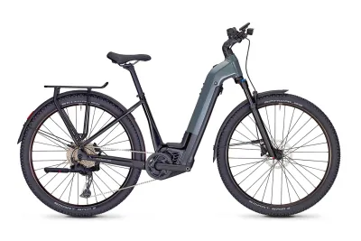 E-Bike Tourenrad Focus AVENTURA² 6.8 2025 | 625 Wh | 29 Zoll | Tiefeinsteiger | 40 cm | slategrey glossy / magicblack glossy (Bild 1)