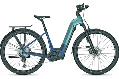 E-Bike Tourenrad Focus Planet² 6.9 ABS 2025 | 625 Wh | 29 Zoll | Tiefeinsteiger | 40 cm / S | heritageblue glossy / stoneblue glossy (Bild 1)