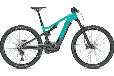 E-Allmountain MTB Focus THRON² 6.7 2024 | 625 Wh | 29 Zoll | Diamant | 39 cm / S | bluegreen glossy / magicblack glossy (Bild 1)