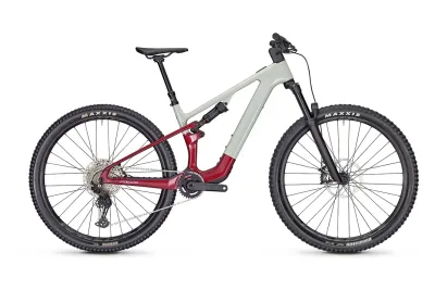 E-Allmountain MTB Focus VAM² SL 8.7 2024 | 430 Wh | 29 Zoll | Diamant | XL / 46 cm | lightgrey glossy / mahagonyred glossy (Bild 1)