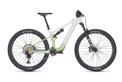 E-Allmountain MTB Focus VAM² SL 9.8 2024 | 430 Wh | 29 Zoll | Diamant | 44 cm / L | white glossy / skygrey glossy (Bild 1)
