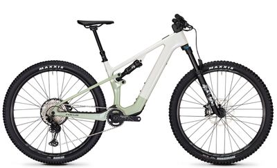 E-Allmountain MTB Focus VAM² SL 9.8 2024 | 430 Wh | 29 Zoll | Diamant | XL | White glossy Skygrey glossy (Bild 1)