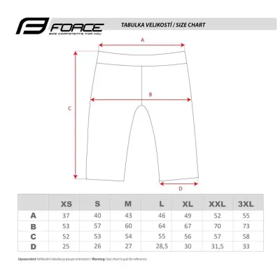 MTB Shorts Force Blade MTB kurze Hose (Bild 3)