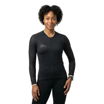 Fahrradtrikots langarm Force Radtrikot (Bild 1)