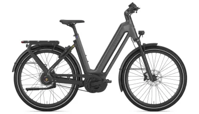 E-Stadtrad Gazelle Eclipse C380 HMB 2024 | 750 Wh | 27,5 Zoll | Tiefeinsteiger | M / 50 cm | anthrazit grau matt (Bild 1)