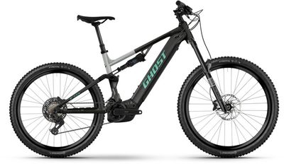 E-Cross Country Bike Ghost E-ASX Universal High 2025 | 800 Wh | 29 / 27,5 Zoll | Diamant | S | blazing black/misty gray - glossy (Bild 1)