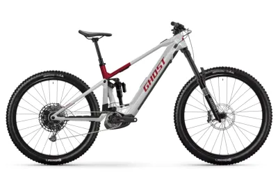 E-Cross Country Bike Ghost E-Riot Advanced 2025 | 800 Wh | 29 Zoll | Diamant | XL / 47 cm | misty gray / rebel red - glossy (Bild 1)