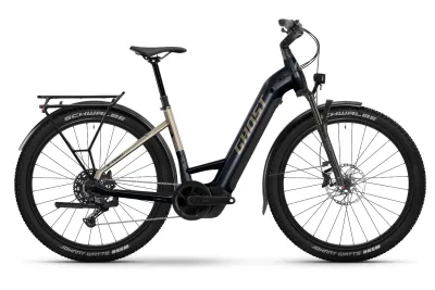 E-Bike Tourenrad Ghost E-Teru Advanced EQ 2026 | 800 Wh | 27,5 Zoll | Tiefeinsteiger | 38 cm / S | eerie black/beaver glänzend (Bild 1)