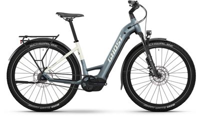 Urban E-Bike Ghost E-Teru Pro EQ ABS 2025 | 800 Wh | 27,5 Zoll | Tiefeinsteiger | S | storm gray/chilly white - glossy (Bild 1)