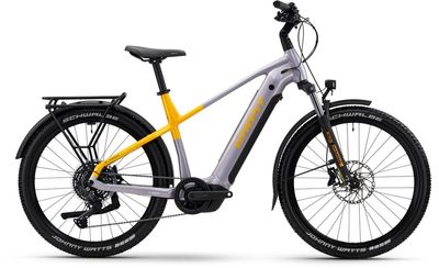 E-Bike Tourenrad Ghost E-Teru Universal EQ 2025 | 600 Wh | 27,5 Zoll | Diamant | S / 40 cm | shadow gray/dazzling mango - glossy (Bild 2)