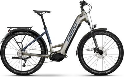 E-Crossbike Ghost E-Teru Universal EQ 2023 | 625 Wh | 27,5 Zoll | Tiefeinsteiger | M | pearl warm grey/pearl dark blue - glossy (Bild 1)