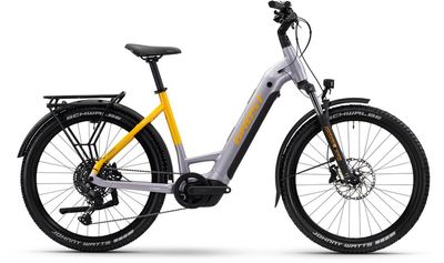 E-Bike Tourenrad Ghost E-Teru Universal EQ 2025 | 600 Wh | 27,5 Zoll | Tiefeinsteiger | M / 45 cm | shadow gray/dazzling mango - glossy (Bild 2)